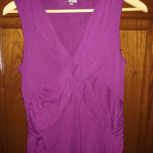 Cable and Gauge sleeveless top